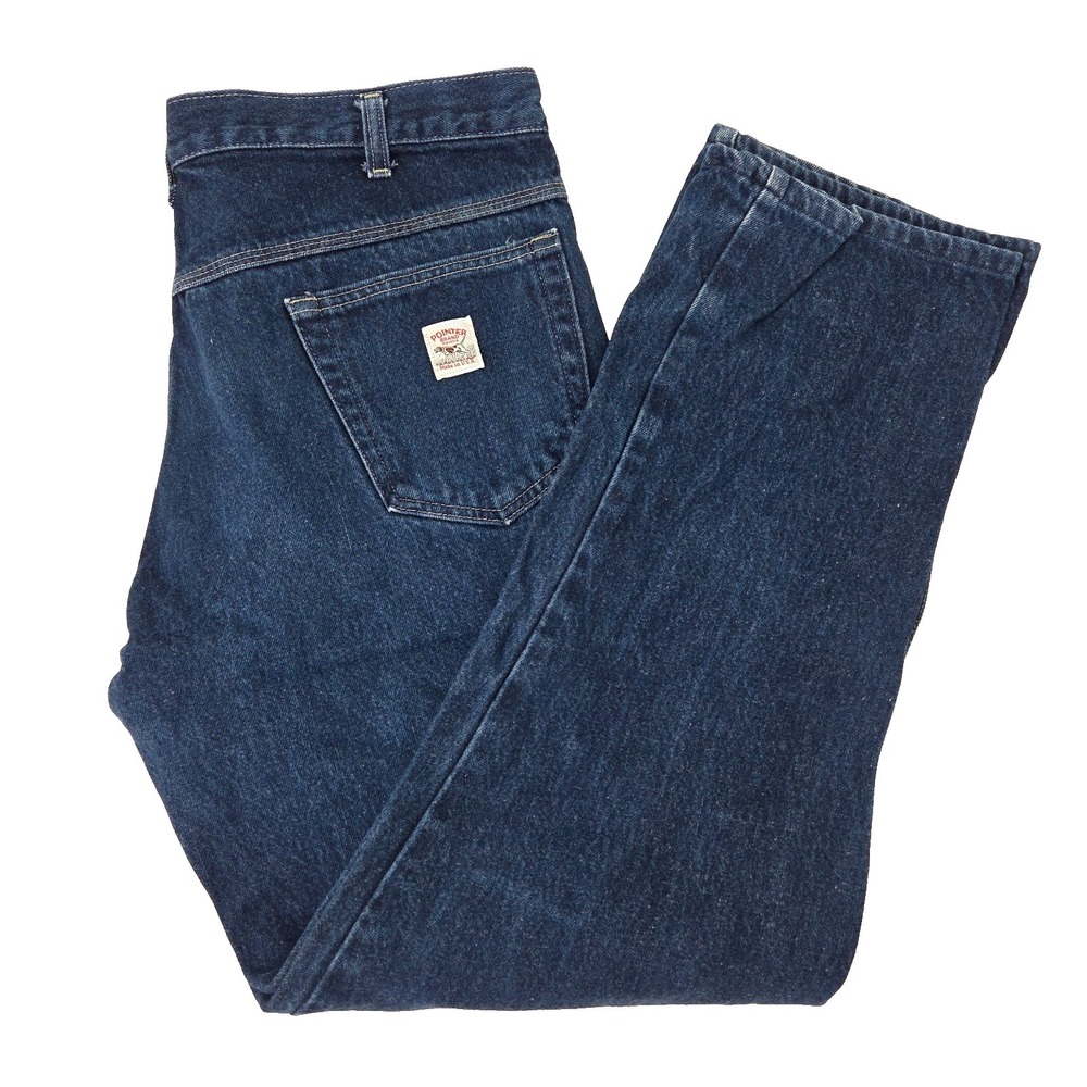 Pointer Brand Men's Workwear Jeans USA Made Tag 36x36 Fits 36x33 Good Shape